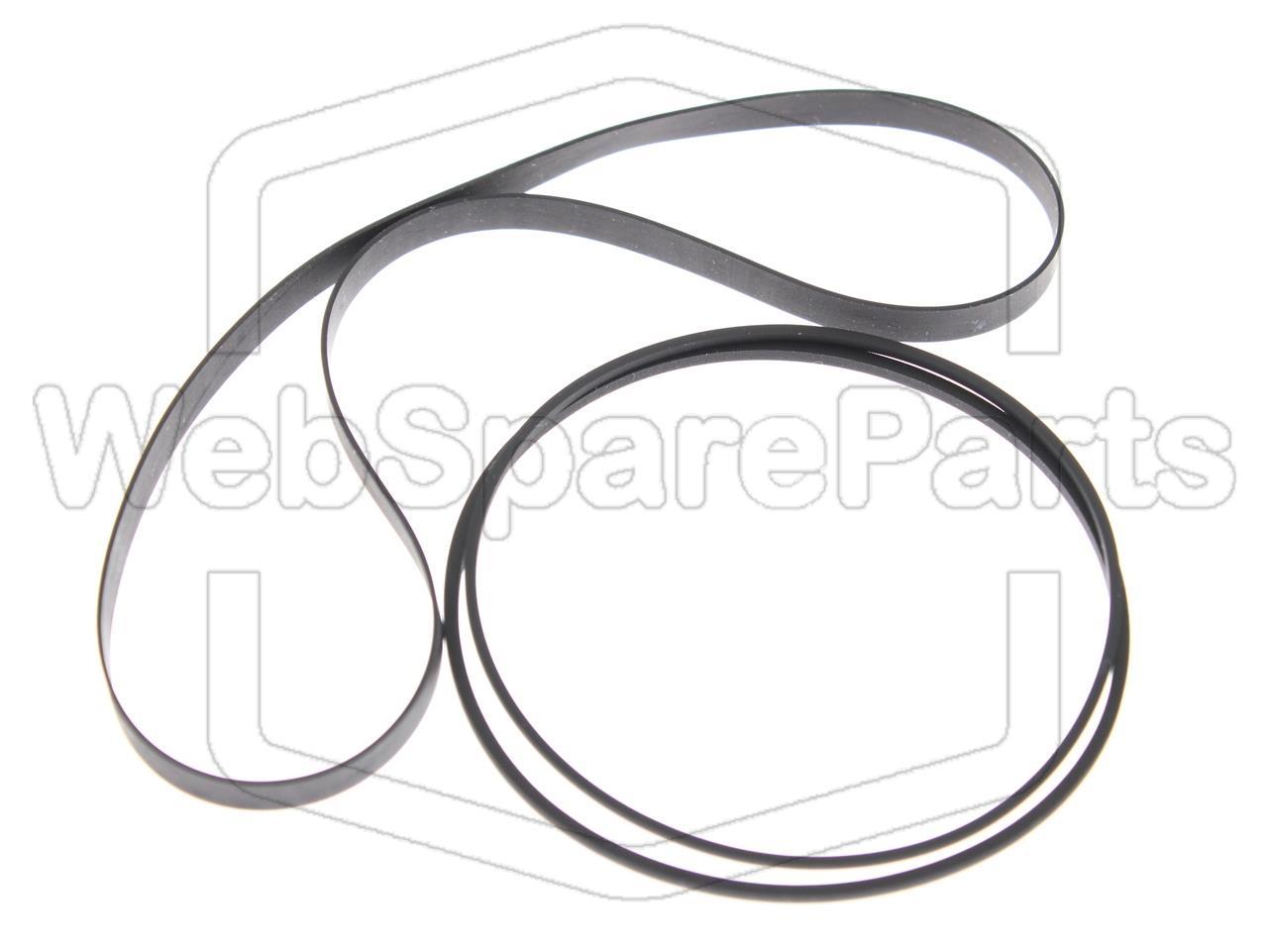 Kit Correias Para Deck de Cassetes Sharp VZ-2000