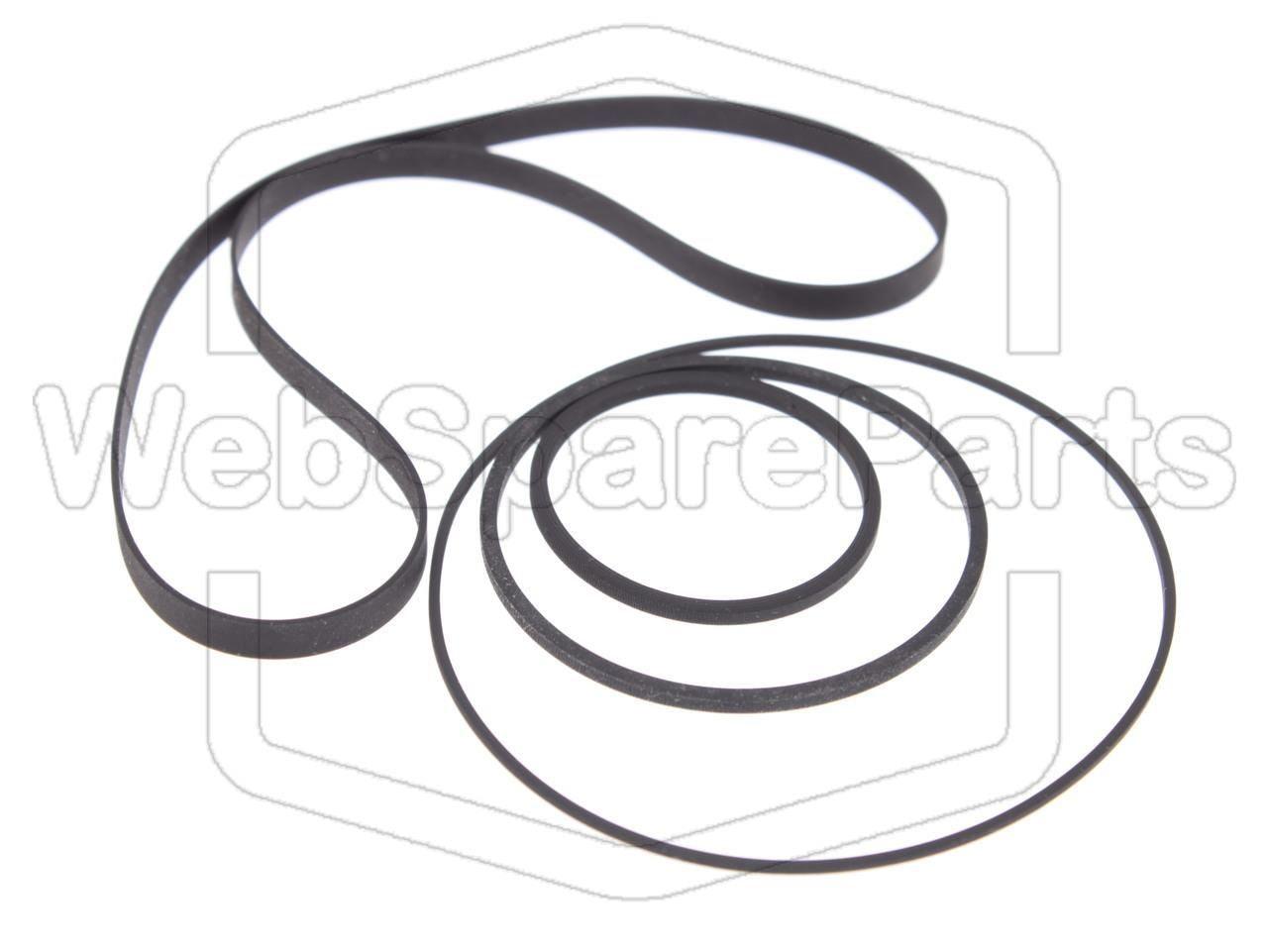 Kit Correias Para Deck de Cassetes Pioneer CT-S44