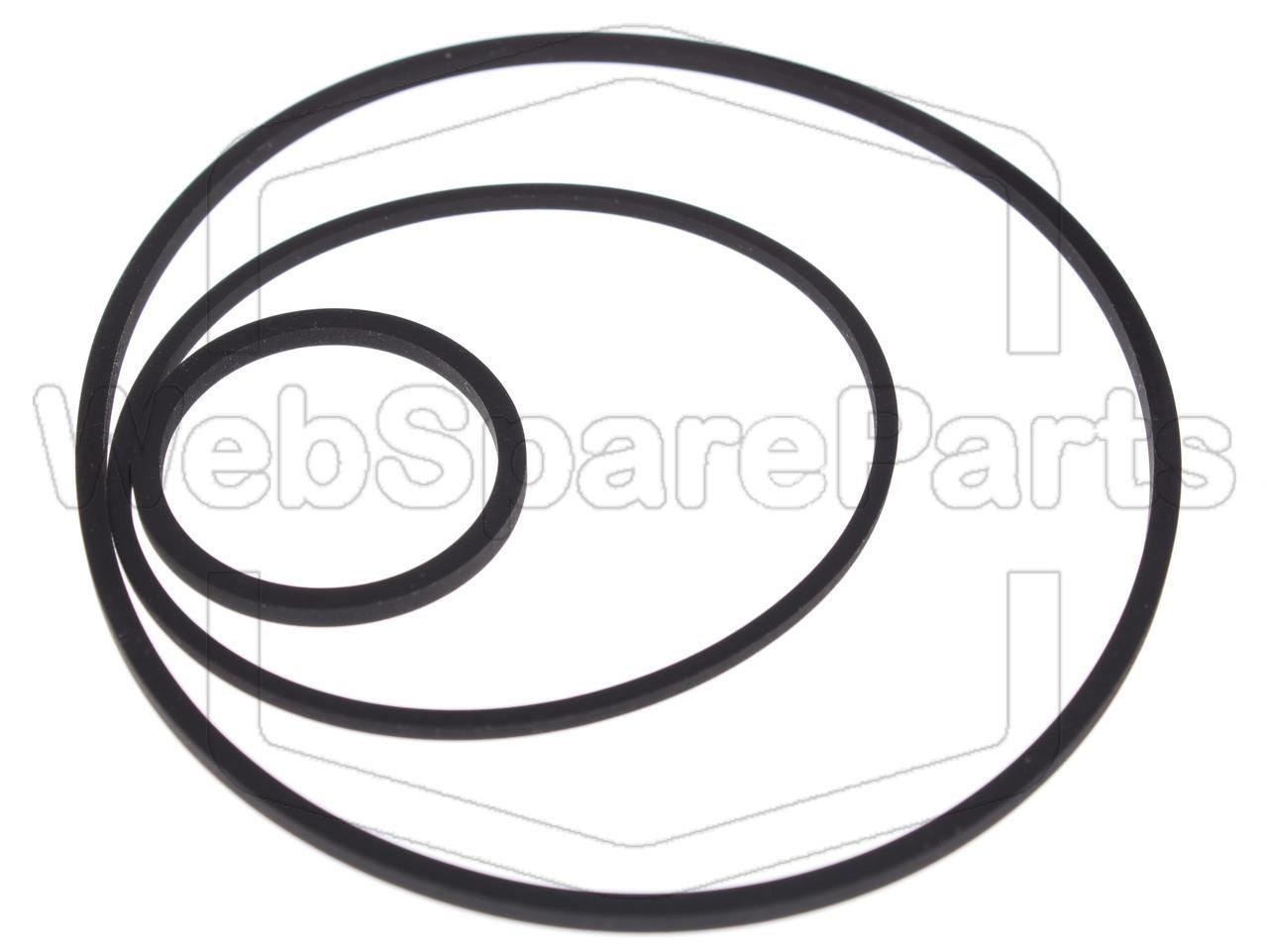 Kit Correias Para Video Cassette Telerent N-9003T