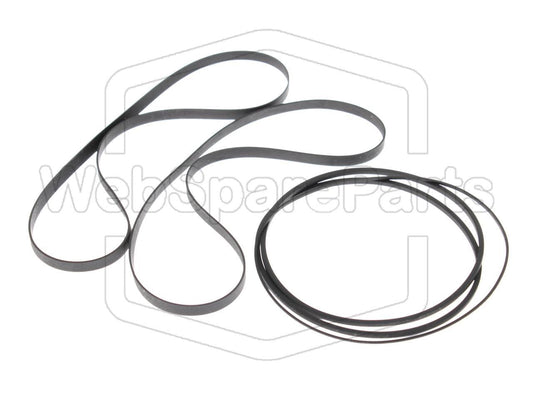Kit de correias para deck de cassetes duplo Pioneer CT-1270WR