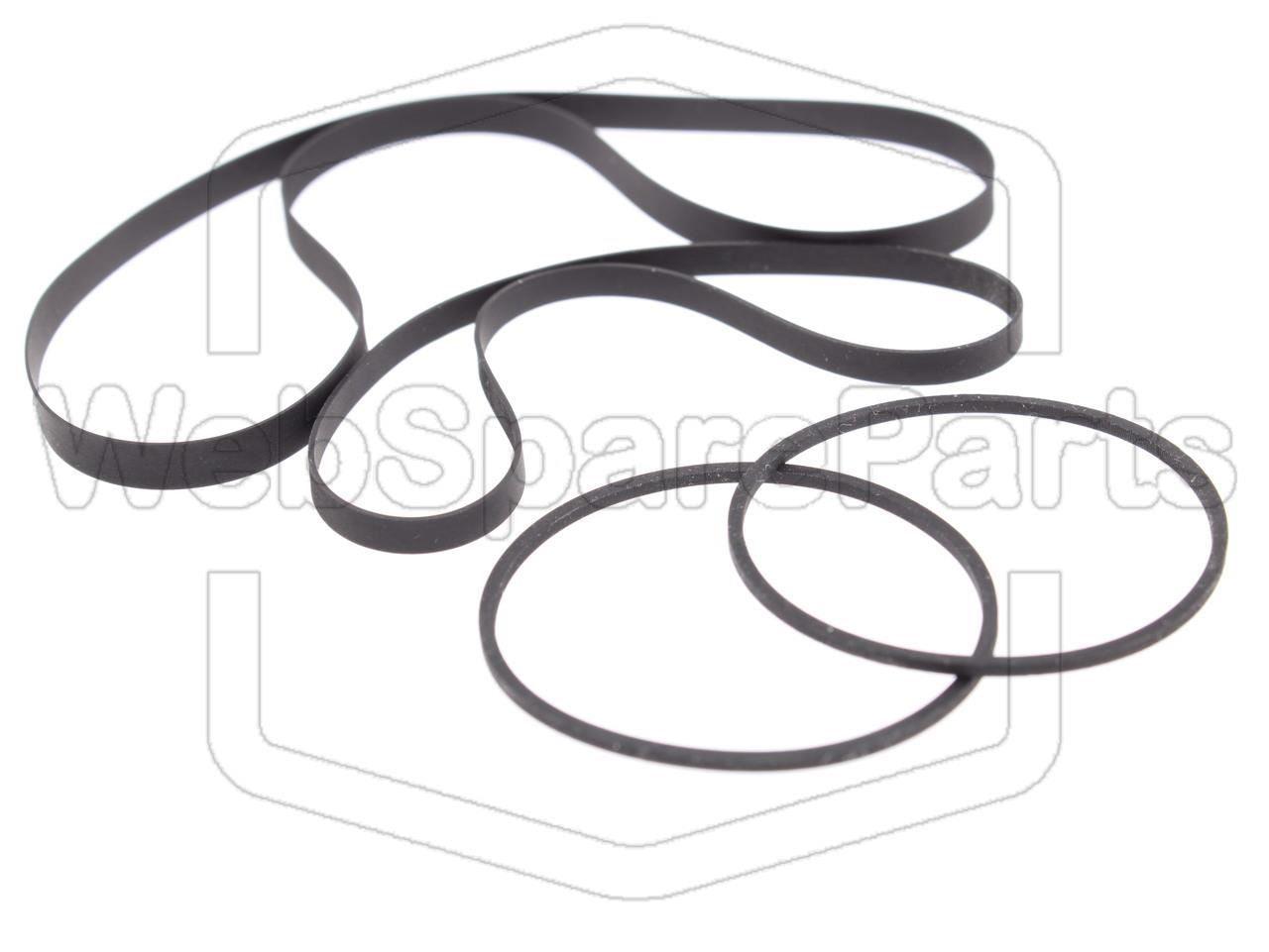 Kit Correias Para Deck de Cassetes Duplo Kenwood CT-403