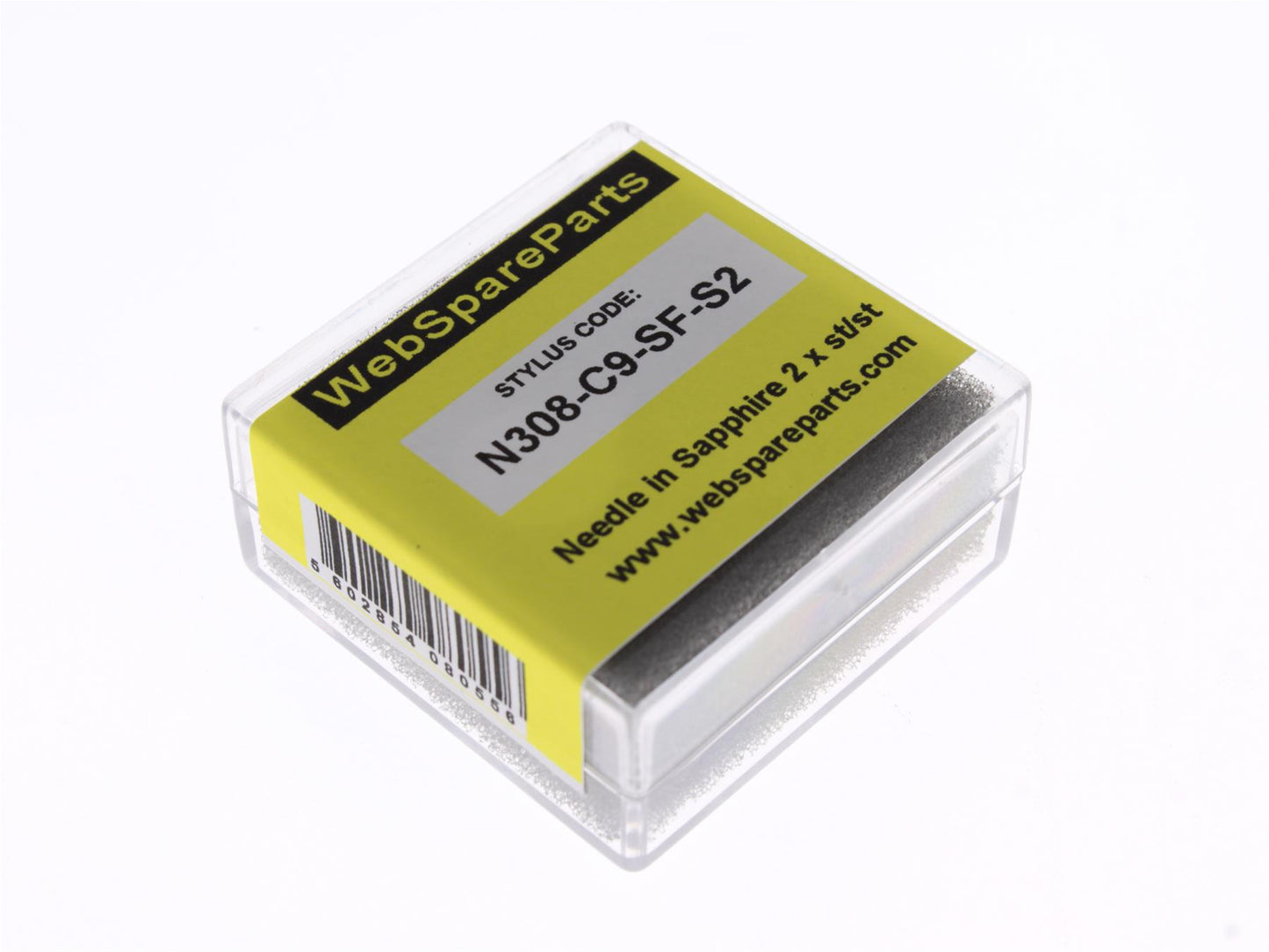 N308-C9-SF-S2 Agulha em Safira Para Gira Discos