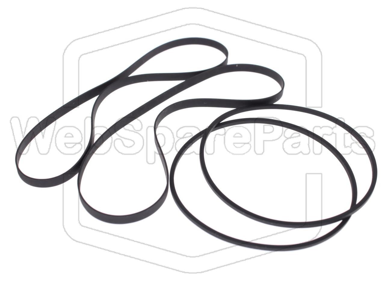 Kit de correias para deck de cassetes duplo Yamaha KX-W592