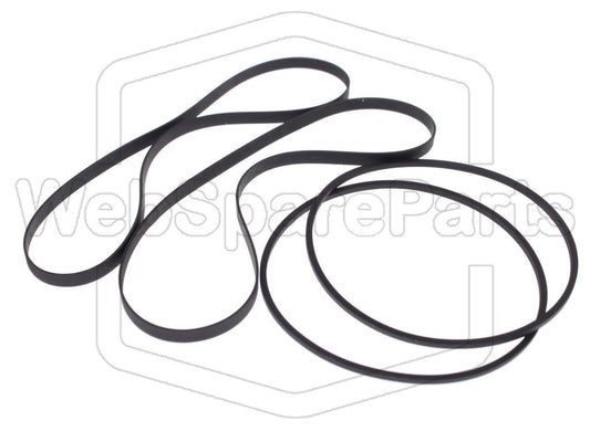 Kit de correias para deck de cassetes duplo Yamaha KX-W592