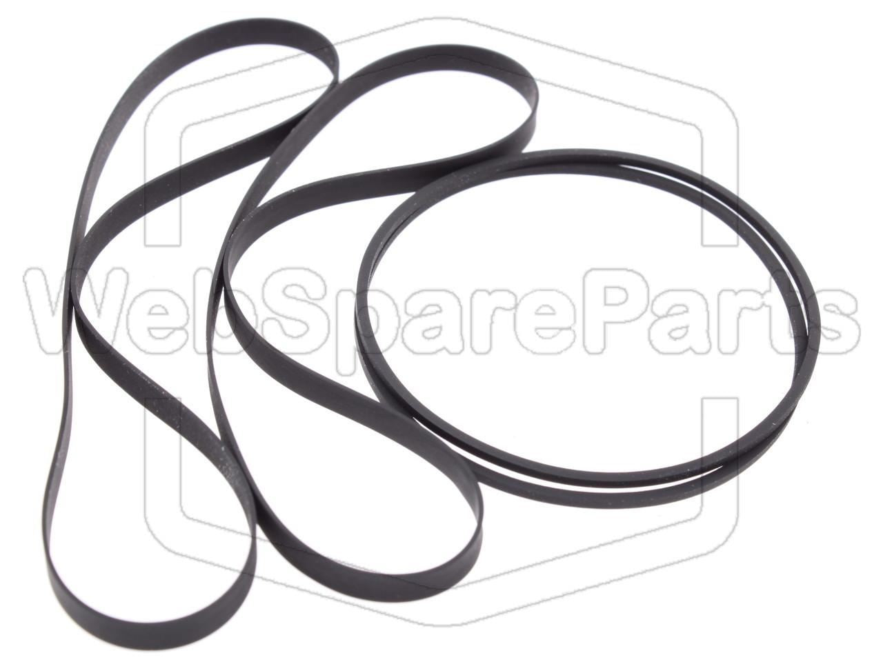 Kit Correias Para Deck de Cassetes Panasonic RX-DT07