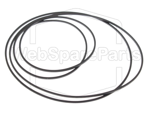 Kit de correias para deck de cassetes duplo Pioneer XR-P640M