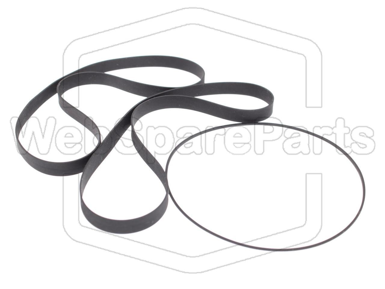 Kit de correias para deck de cassetes duplo Sony TC-W7R