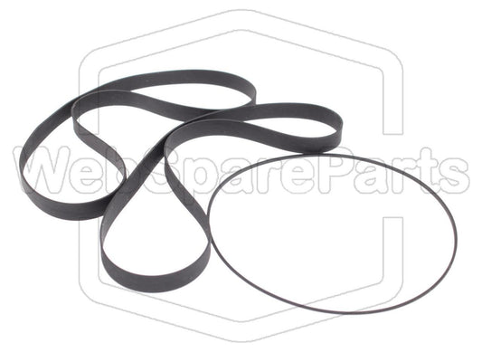 Kit de correias para deck de cassetes duplo Sony TC-W7R
