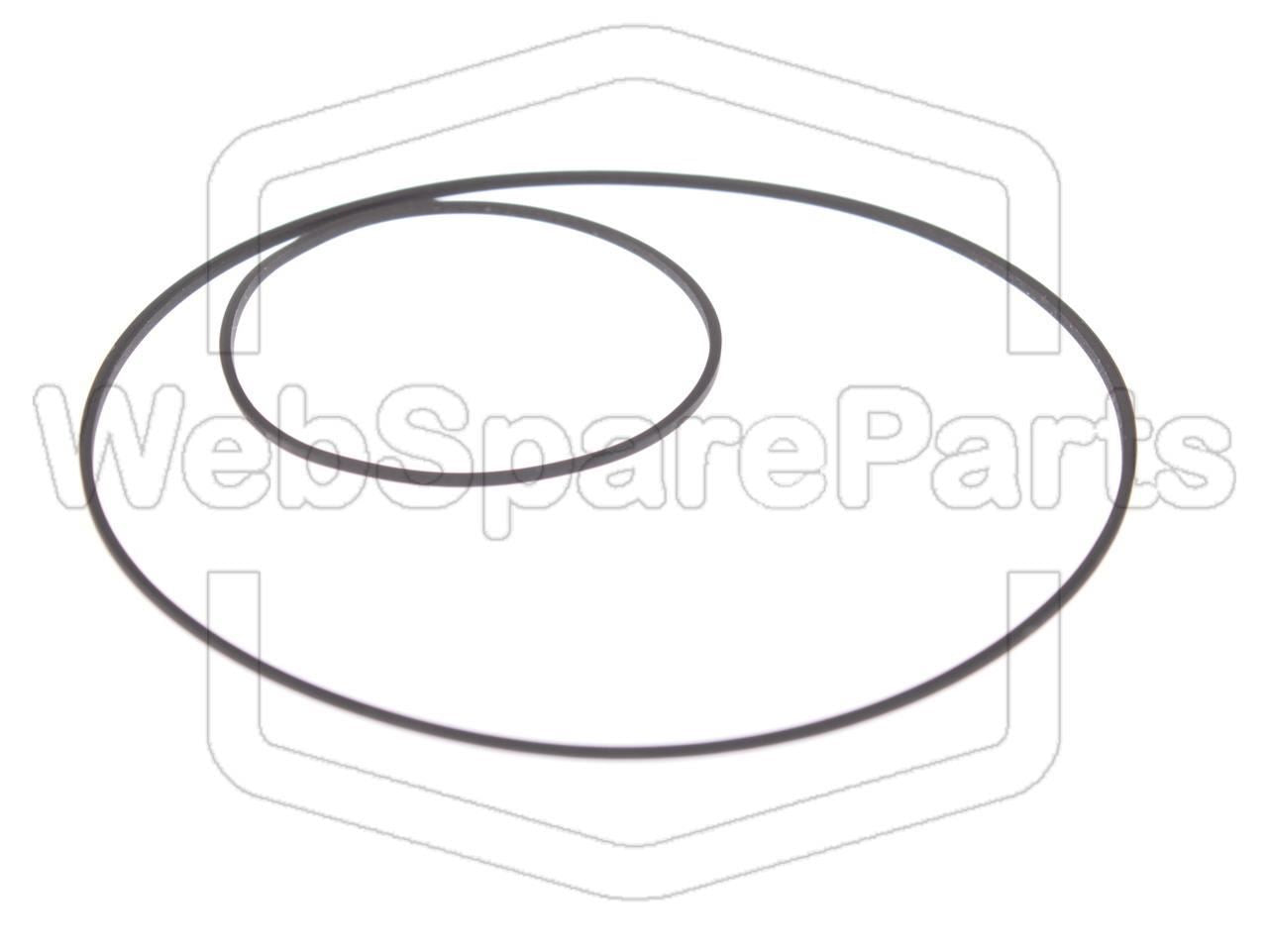 Kit de correias para walkman leitor de cassetes Panasonic RQ-E10