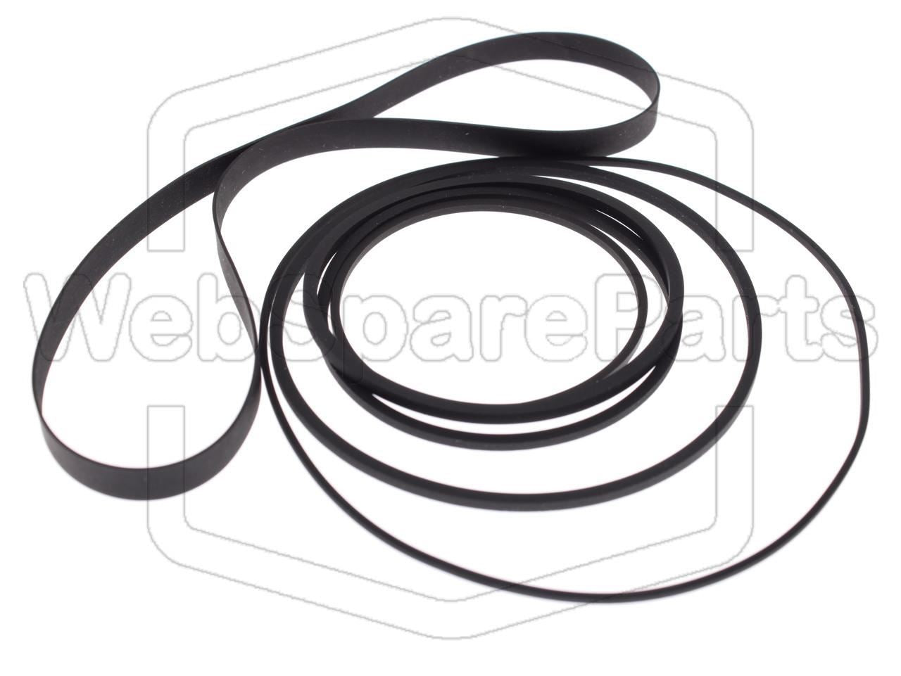 Kit de correias para video gravador Sony SL-C6ES Betamax