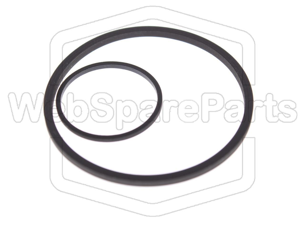 Kit Correias Para Leitor de CD Aiwa XR-H220MD, CX-SNH220MD
