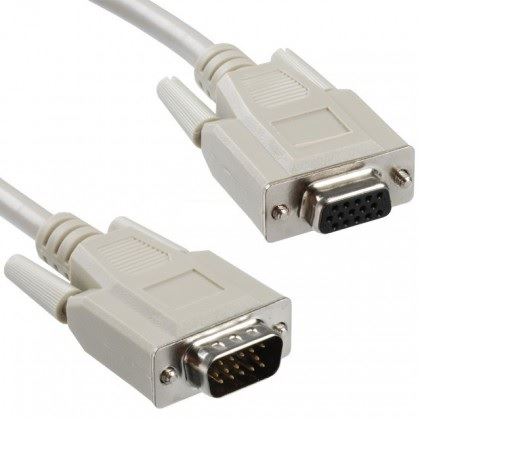 Cabo VGA DB15 Macho - Fêmea - 1.5m