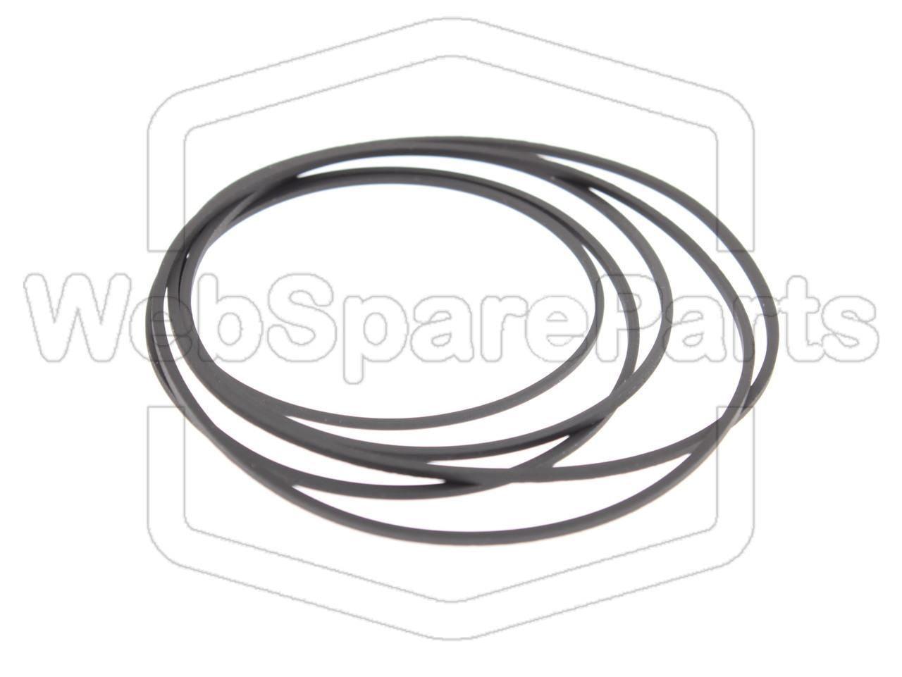 Kit Correias Para Deck de Cassetes Duplo Kenwood KX-35W