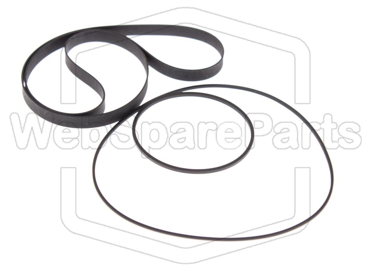 Kit Correias Para Leitor de Cassetes Stereo Kenwood KX-920