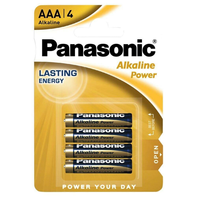 Pilha Alcalina 1.5V AAA / LR03 R03 Panasonic [Blister 4 und.]