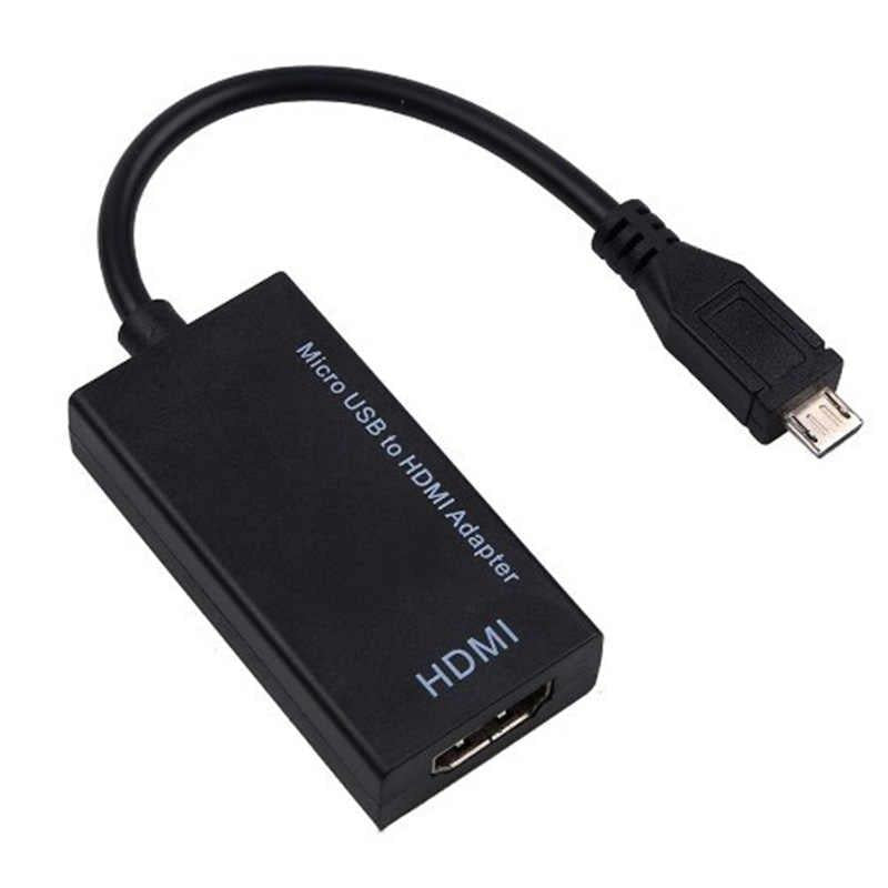 Adaptador Conversor Micro USB - HDMI Fêmea 1080P Android