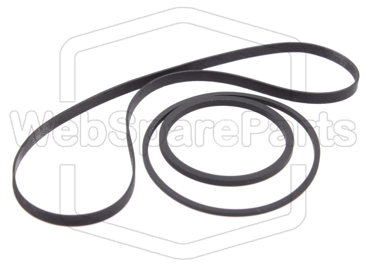 Kit Correias Para Gira Discos Marantz TT-440