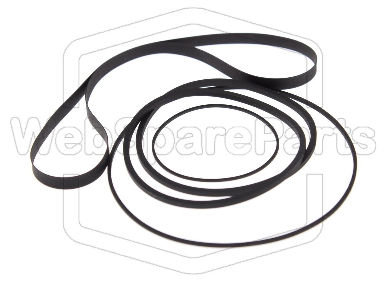 Kit Correias Para Deck de Cassetes Pioneer CT-F605