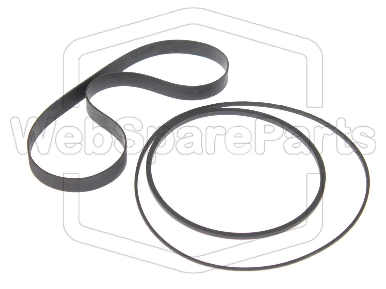 Kit de correias para deck de cassetes Akai HX-1