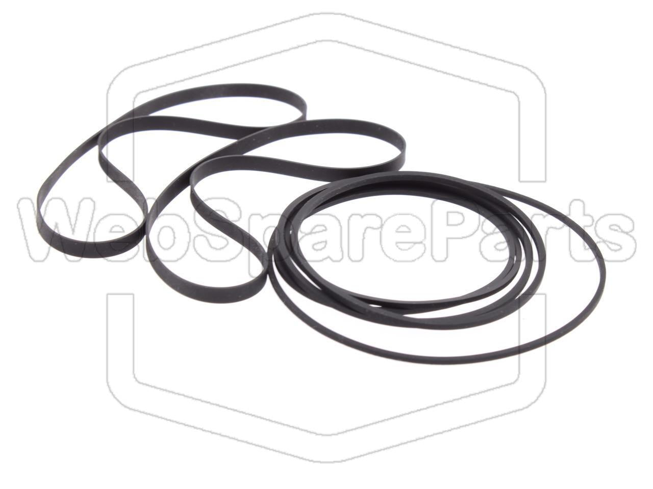 Kit de correias para deck de cassetes Teac W-440C