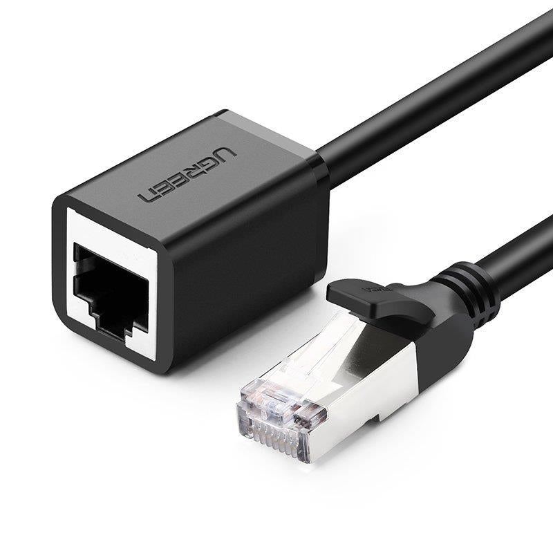 Extensão Cabo rede Macho - Fêmea RJ45 Cat 6 FTP 1000 mbps Ugreen 0.5m