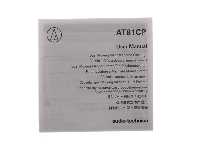 Cabeça Para Gira Discos Audio Technica AT 81 CP T4P / P