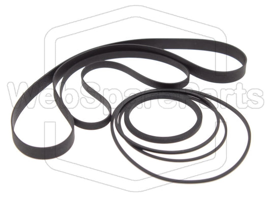Kit de correias para deck de cassetes Pioneer CT-720 Version 2