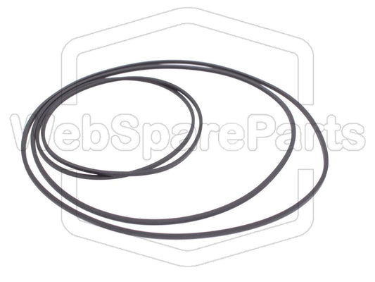 Kit de correias para deck de cassetes duplo Pioneer XR-P350