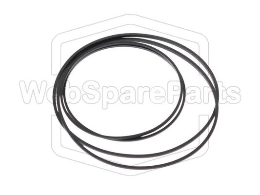 Kit de correias para rádio leitor de cassetes Philips AW7150