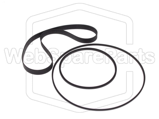 Kit de correias para deck de cassetes Teac V-490