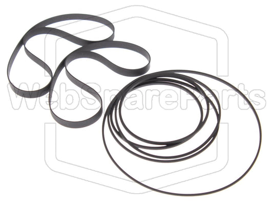 Kit de correias para deck de cassetes duplo Technics RS-T16