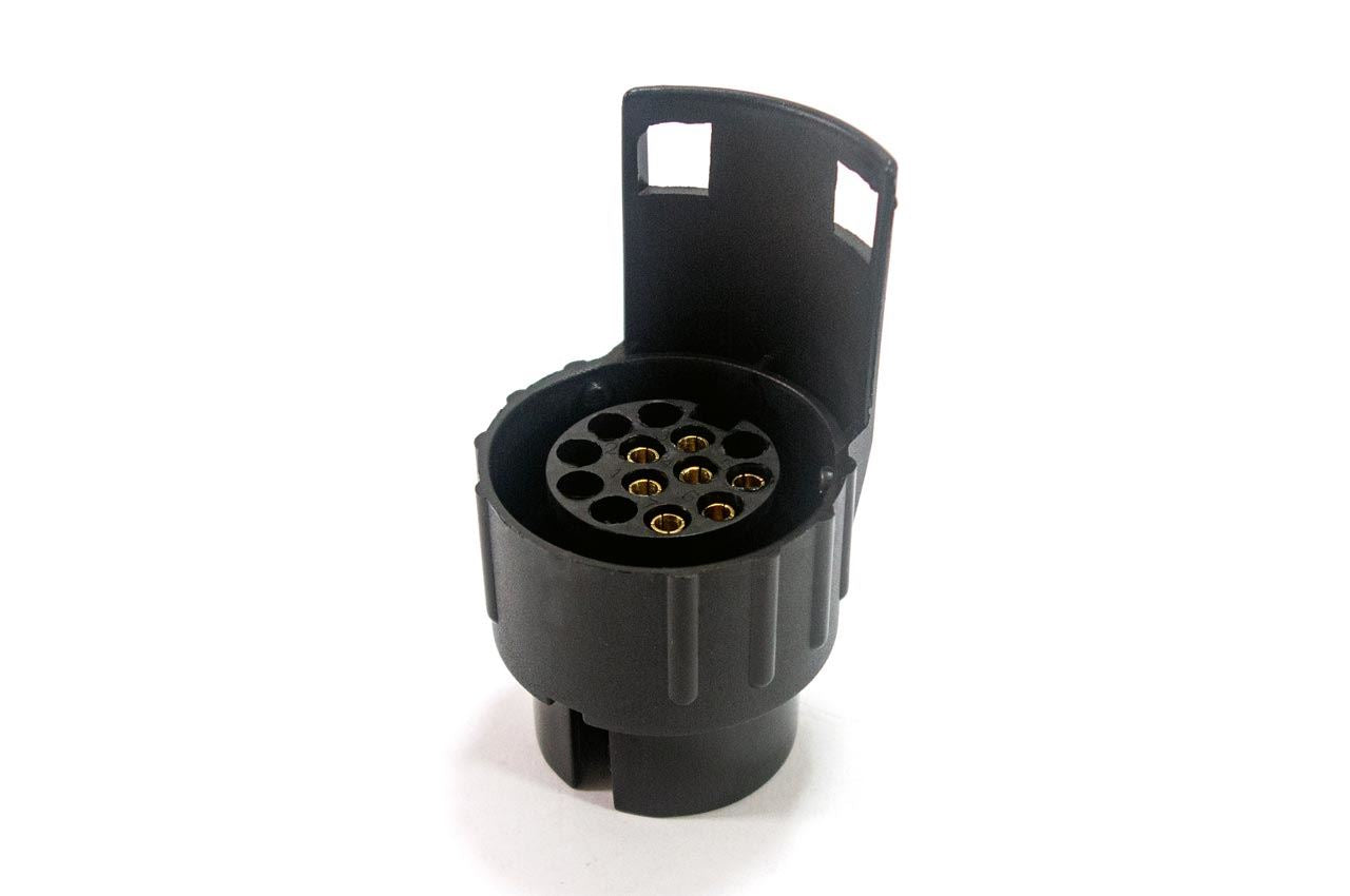 Adaptador 7 para Ficha de Reboque - Preto