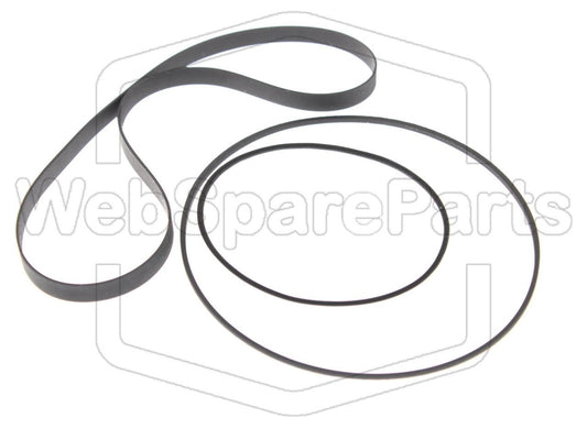 Kit de correias para deck de cassetes Technics RS-B25