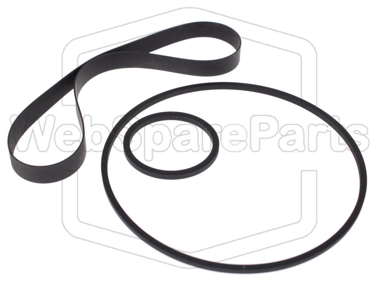 Kit Correias Para Video Cassette Commex 2000