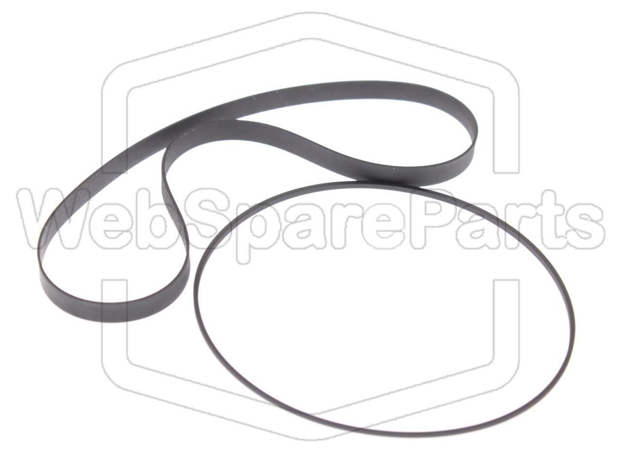 Kit Correias Para Deck de Cassetes Technics RS-B48R