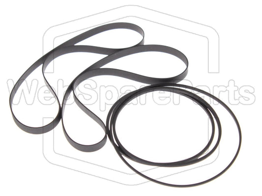 Kit de correias para deck de cassetes JVC KD-W5