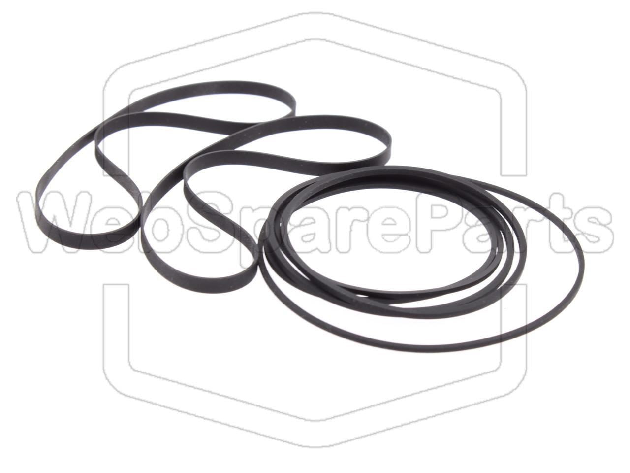 Kit Correias Para Deck de Cassetes JVC R-E22LB