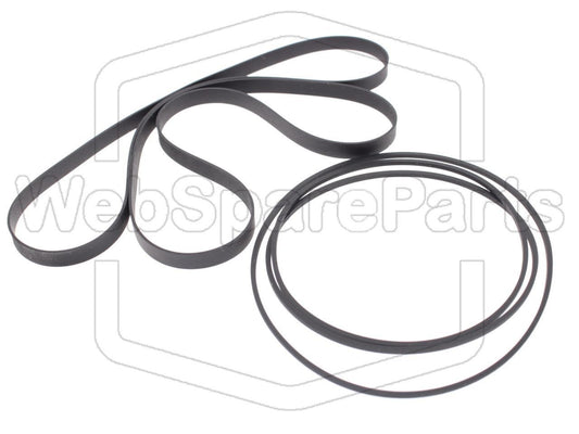 Kit de correias para deck de cassetes JVC TD-W85