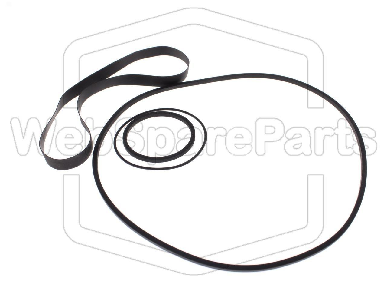 Kit Correias Para Video Cassette Sharp VC-2300 G Portable