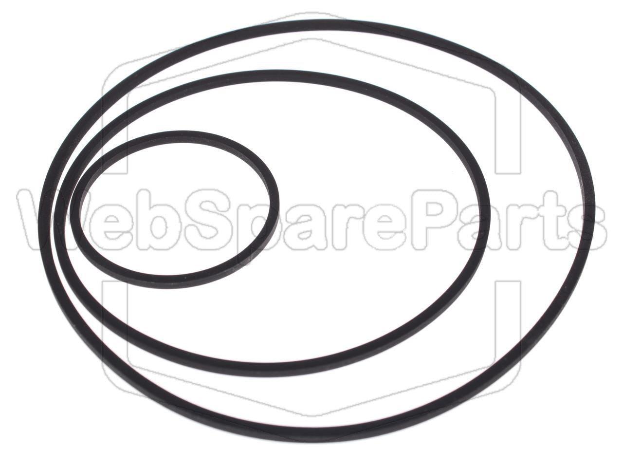Kit Correias Para Video Cassette Uni-Video Mk-B37