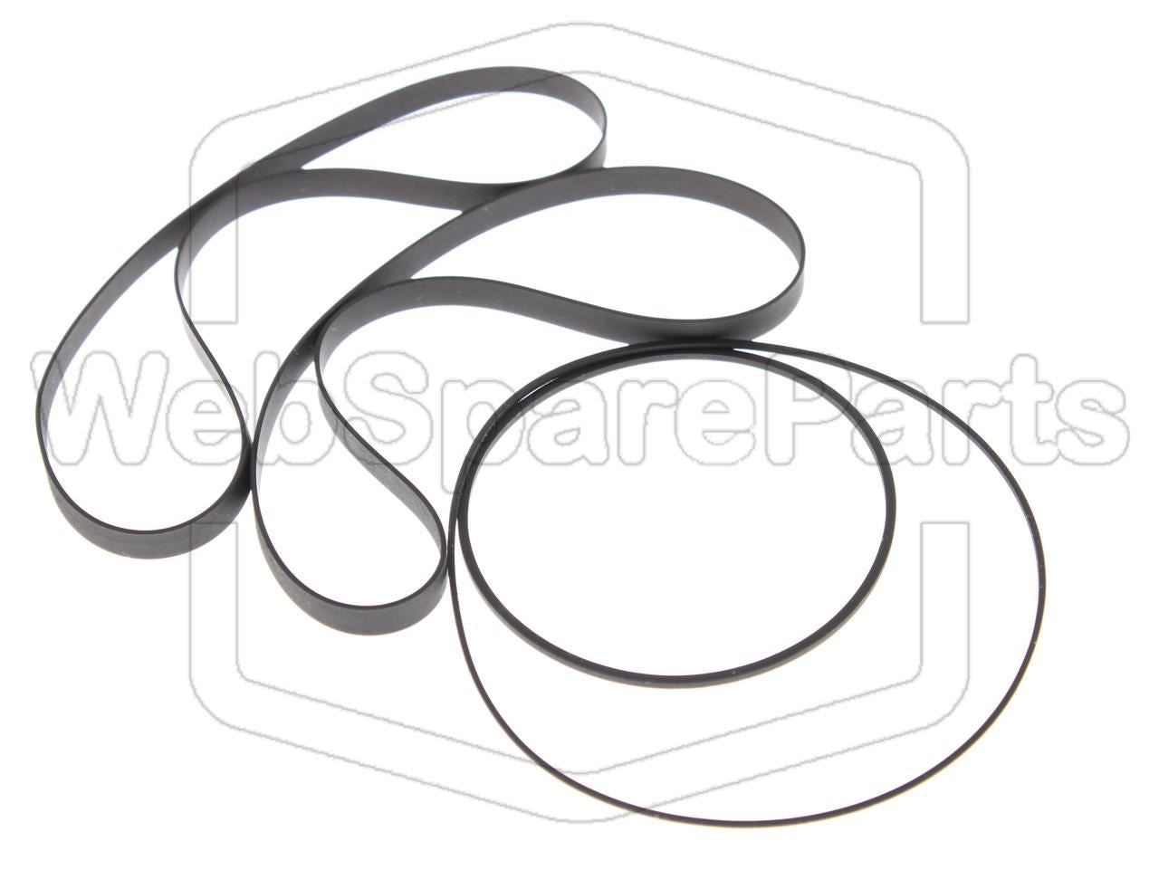 Kit de correias para deck de cassetes duplo Sony TC-W5