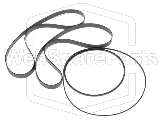Kit de correias para deck de cassetes duplo Sony TC-W5