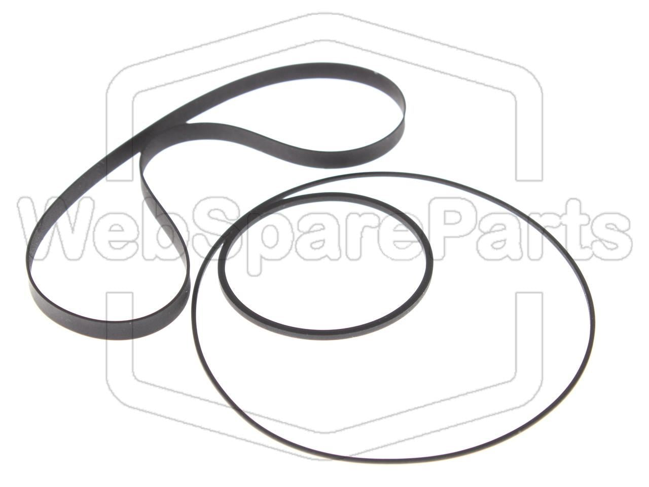 Kit de correias para deck de cassetes Sony TC-FX3030