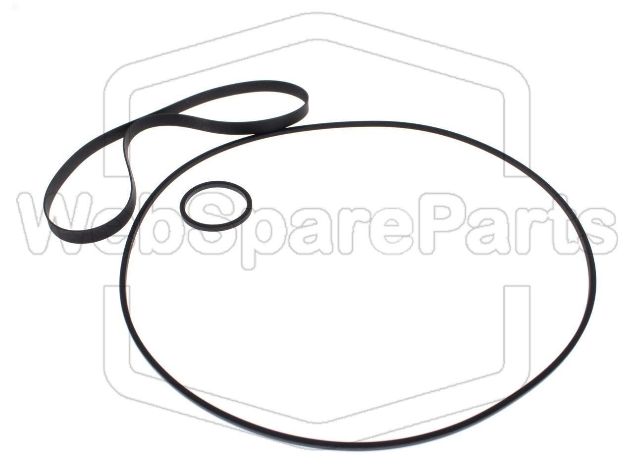 Kit de correias para video gravador PYE WHS GC2