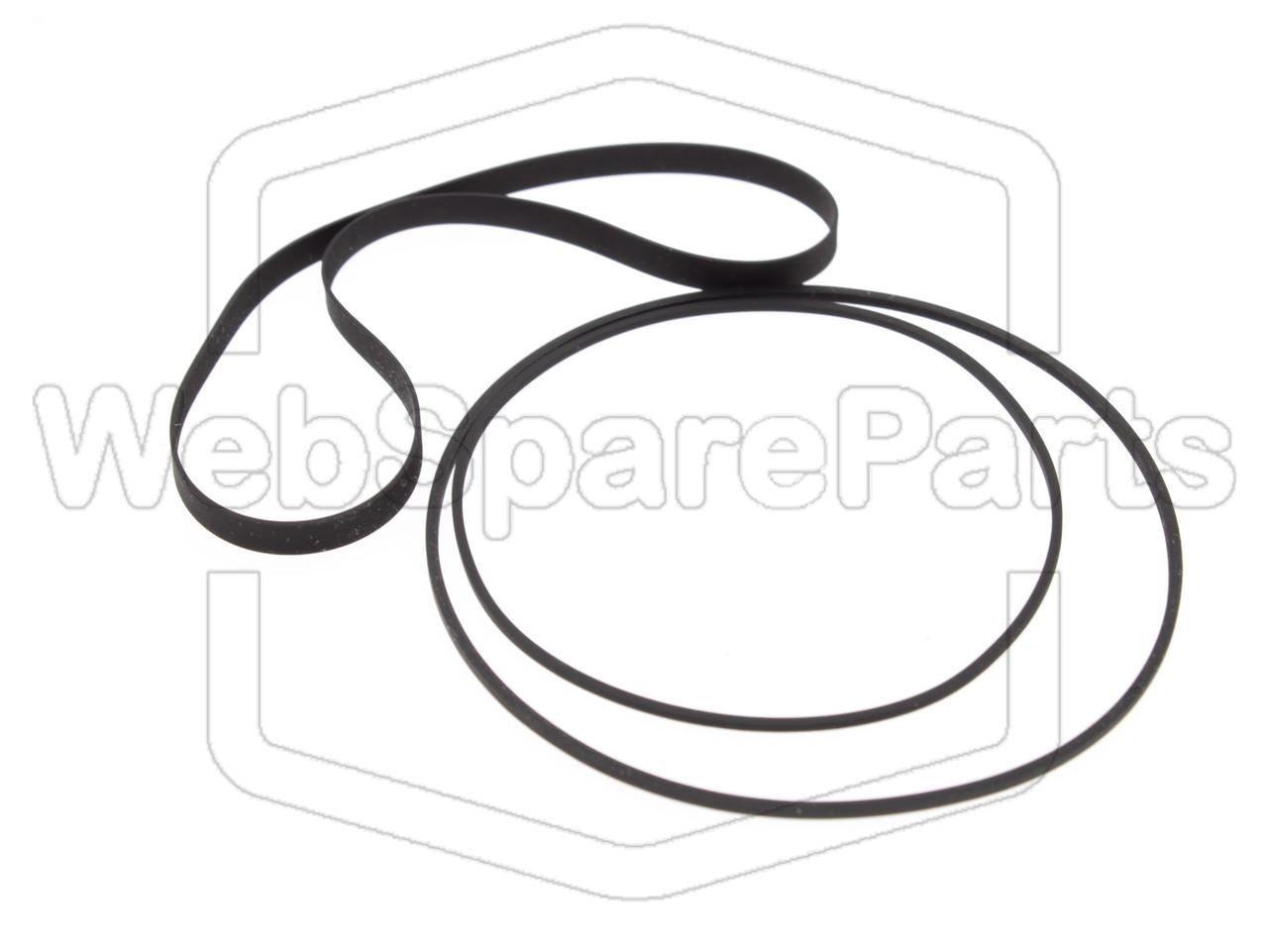 Kit Correias Para Deck de Cassetes Sansui D-69C