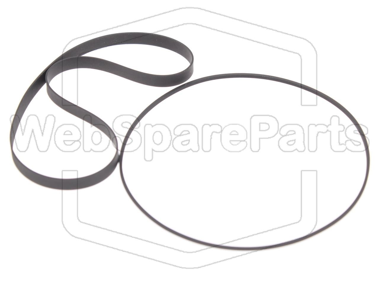 Kit de correias para deck de cassetes Aiwa AD-S37