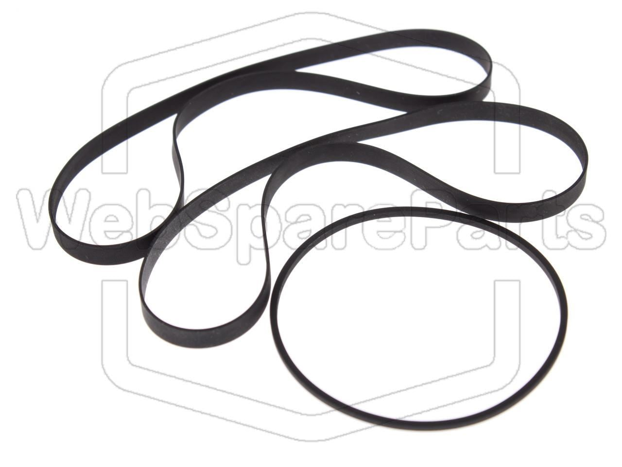 Kit Correias Para Deck de Cassetes Aiwa AD-WX777