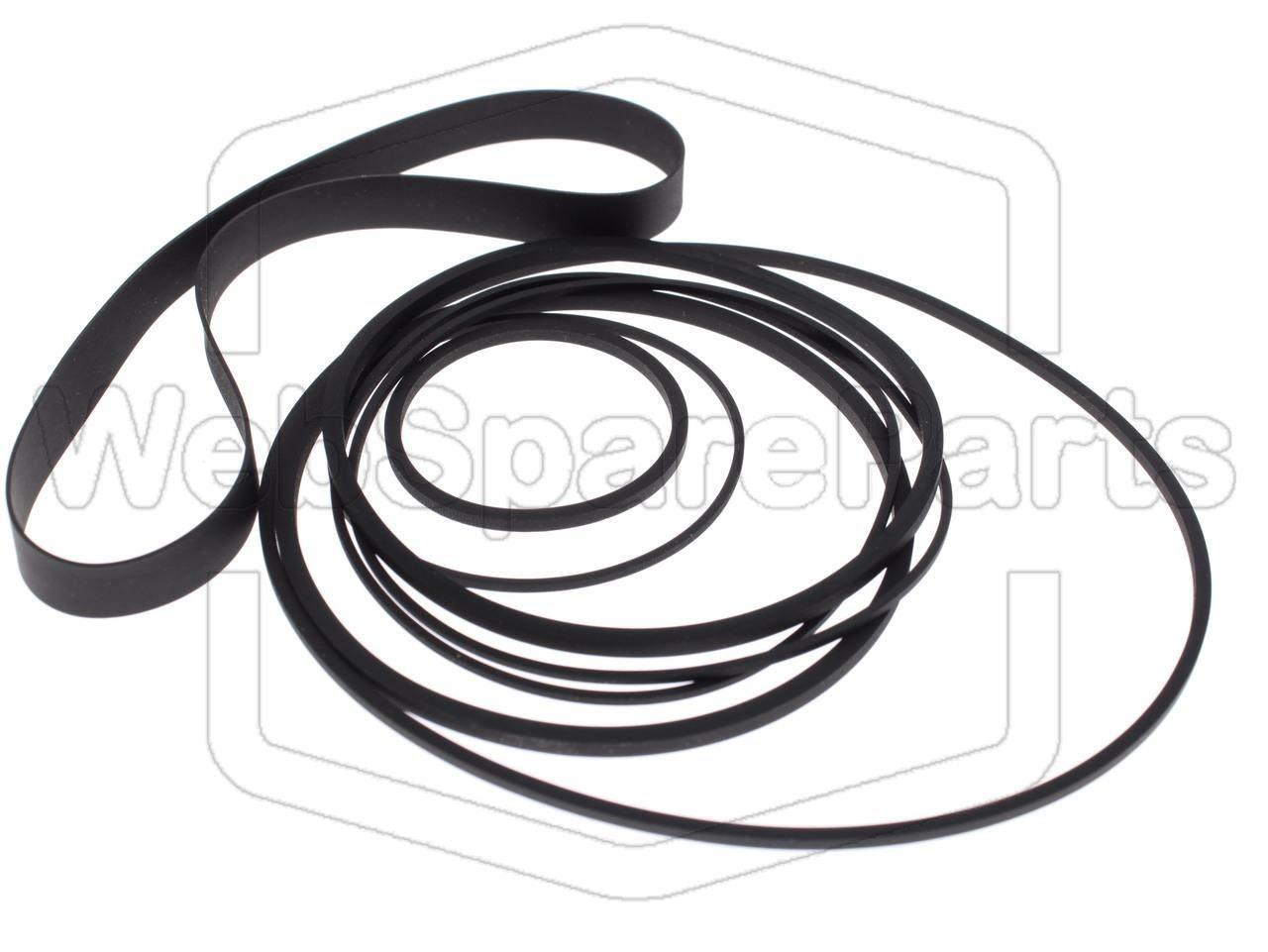 Kit Correias Para Video Cassette Toshiba V-8650 Betamax