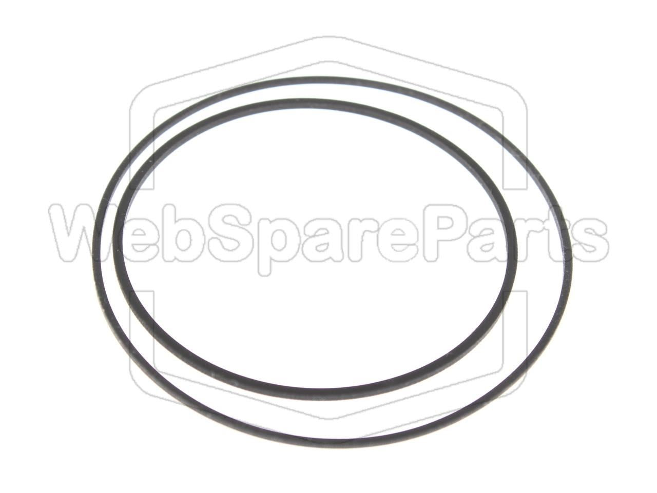 Kit de correias para walkman leitor de cassetes Panasonic RX-SA60