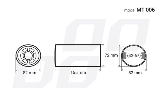 Ponteira de Escape Cromada Aço Especial